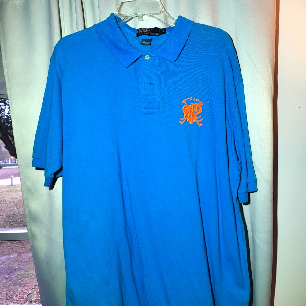 MENS XL "Monogram" Ralph Lauren Polo